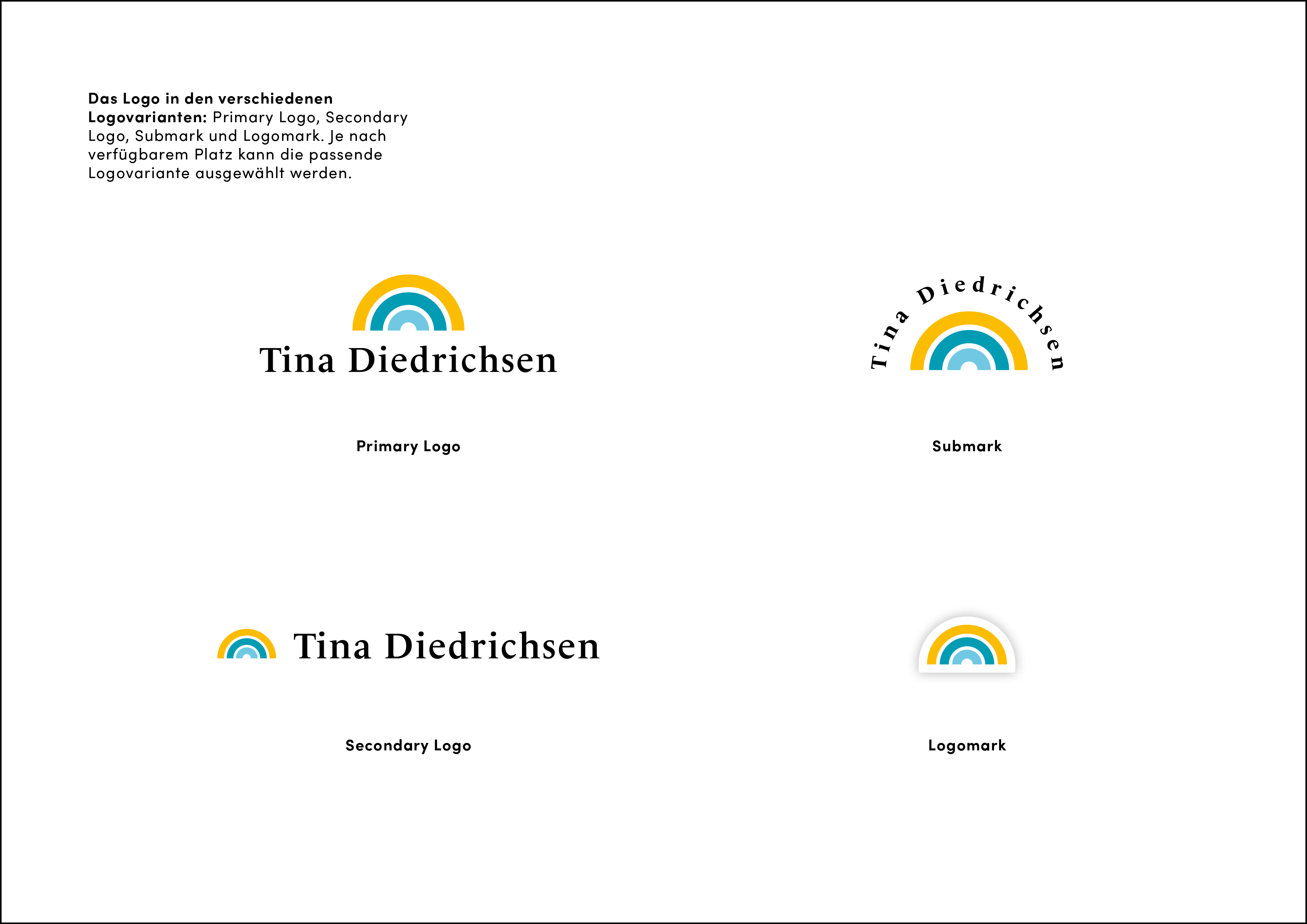 Logovarianten Tina Diedrichsen